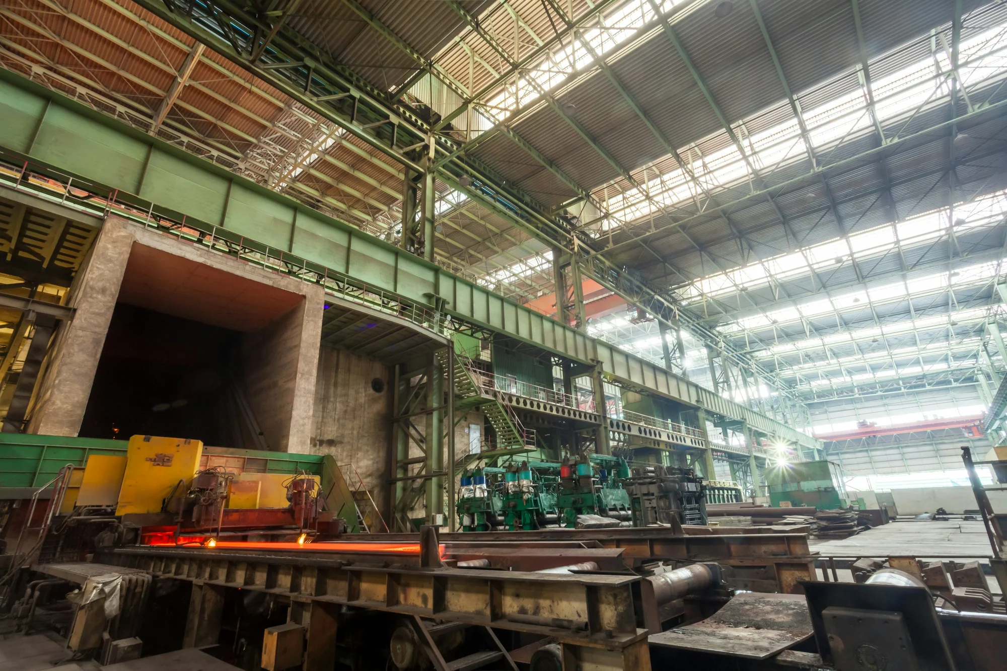 Industrial factory interior in Guangzhou, Guangdong, China
